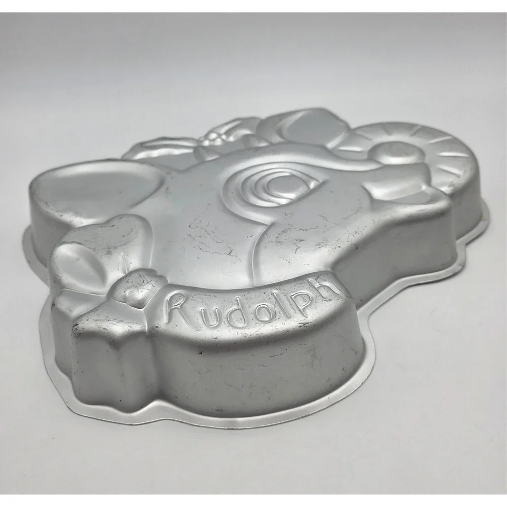 Wilton 2000 Rudolph Reindeer Cake Pan Mold #2105-1224
